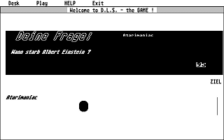 DLS - The Game atari screenshot